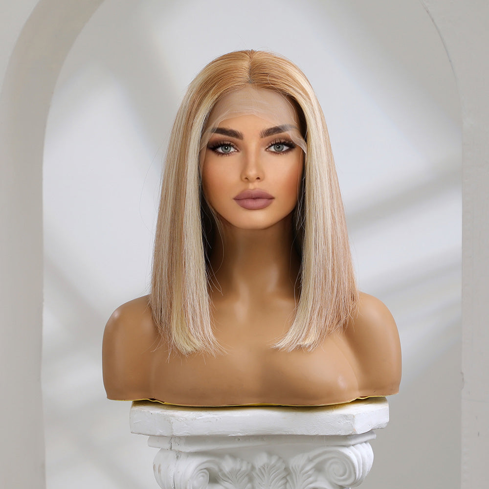 Mannequin Head with Human Hair Mannequin Head 14 inch 100% Real
